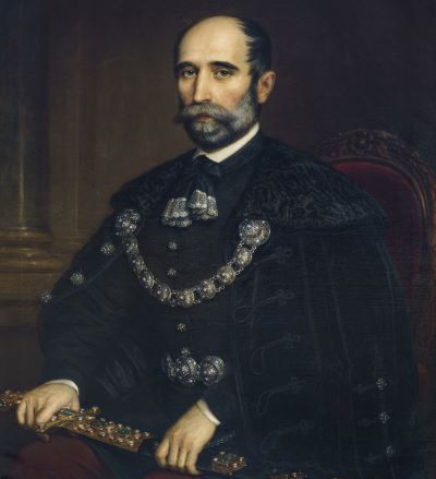 Bittó István 1875-ben készült portréja, mely az Országház Pázmándy Dénes termében található. Az alkotó Barabás Miklós
